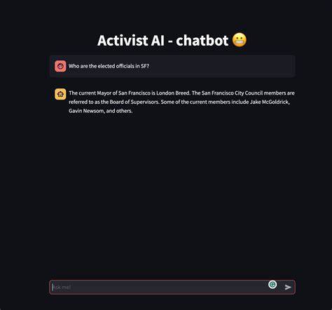 Can we build an Activist AI?
