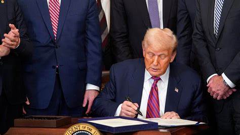 Trump signs major cryptocurrency legislation into law