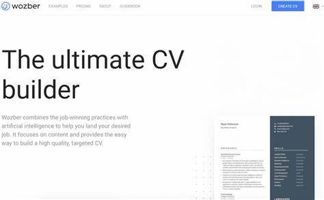 Wozber: AI-powered resume builder - launchingnext.com