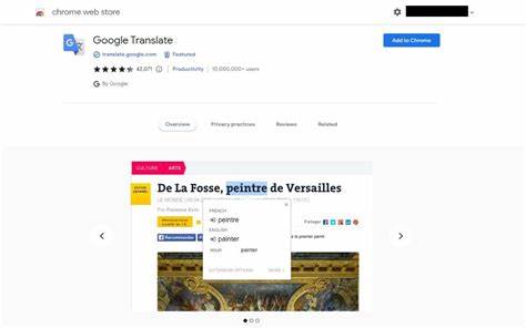 Google Translate - Chrome Web Store