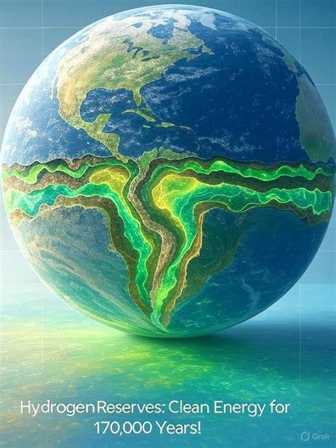 Could Natural Hydrogen Reserves Power the Planet for Centuries?