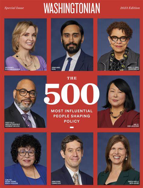 Washington DC’s 500 Most Influential People of 2023 - Washingtonian