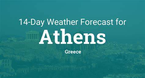 Athens, Greece 14 day weather forecast - timeanddate.com