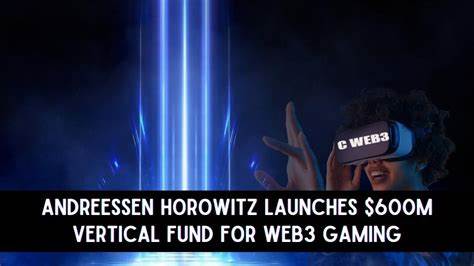 Andreessen Horowitz Debuts $600M Web3 Gaming Fund