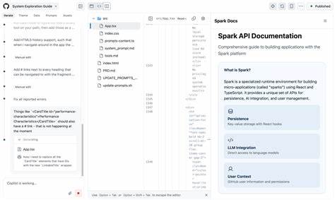 GitHub Spark System Prompt