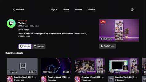 Twitch : streaming en live – Applications sur Google Play