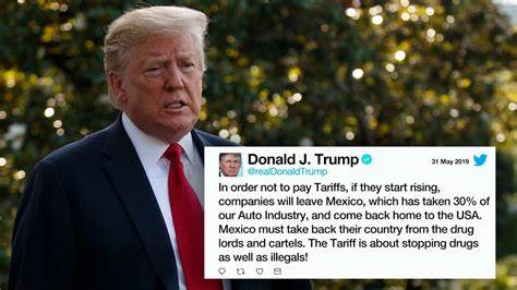Live: Trump tariffs take effect on Canada, Mexico after Trump says 'no room left' for delay - Yahoo Finance
