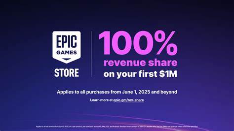 Epic Games Store Updates Revenue Share