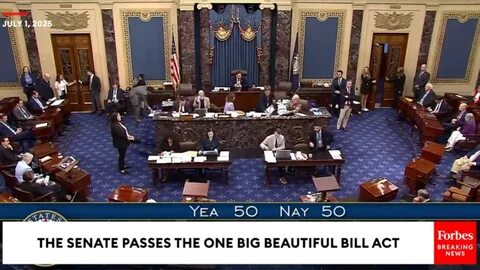 The One Big Beautiful Act Passes in the U.S. Senate - Nasdaq