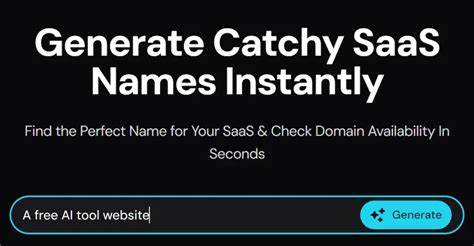 Show HN: NameFast – Generate names for your SaaS idea in seconds