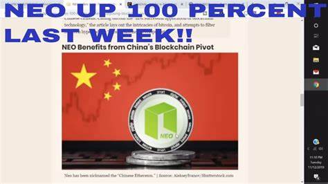 NEO Spikes 100% Thanks to China’s Surprising Blockchain Pivot - CCN.com