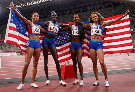 Women's only track meet in NYC features Olympic champs, musicians and lucrative prize money