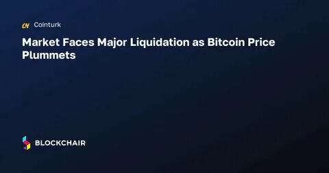 Bitcoin and Ripple plunge as crypto market faces heavy liquidations – What's next?