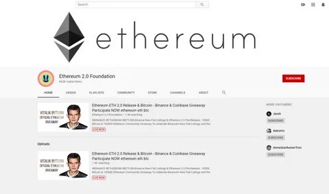 YouTube channel Pogo hijacked to promote crypto scam - Coin Rivet