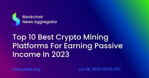 Best Way to Generate Passive Income in 2023 – Cloud Mining to Make Money Online - Analytics Insight