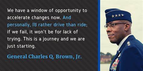Air Force Deletes 'CQ' Brown Quote, COVID-19 History and Bias Lesson from New Handbook - Yahoo