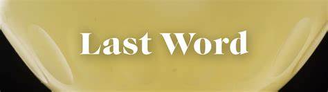 Last Word: Build as many words as you can before finding the last word