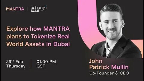 RWAs Are on the Rise: MANTRA CEO Discusses Their Future - DailyCoin