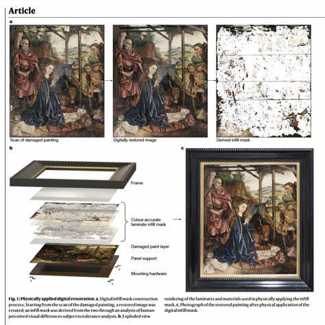 MIT student prints AI polymer masks to restore paintings in hours