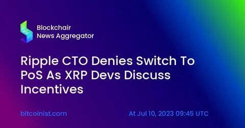 Why is XRP Going Down: Ripple CTO Defends XRPL Against Centralisation Claims - TradingView