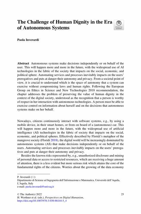 (In)Dignity in the Autonomous Era