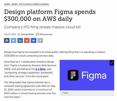 Figma's $300k Daily AWS Bill Highlights Cloud Dependency Risks