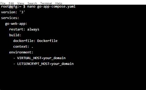 How to manage configuration settings in Go web applications