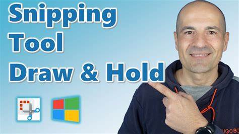 Windows Snipping Tool Tips: Neat Lines & Shapes with Draw & Hold 