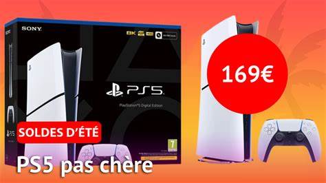 Soldes d'été 2025 : c'est incroyable, la PS5 neuve est à 169€