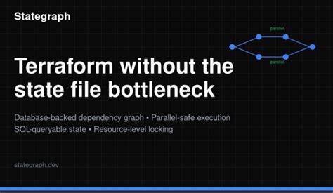 Stategraph – Terraform without the state file bottleneck