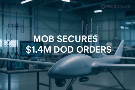 Mobilicom Limited (MOB) Secures $1.4M In Orders From Leading Drone Manufacturer