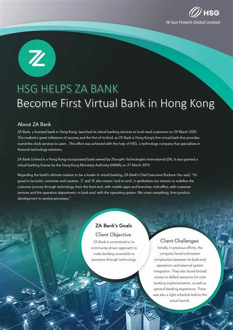 ZA Bank becomes hong Kong's first virtual bank to delcare monthly net profitability