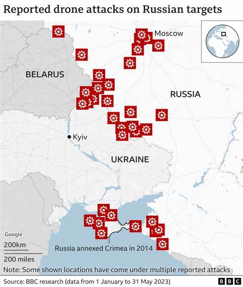 Russia shut down mobile internet 200 times in May and June against drone attacks