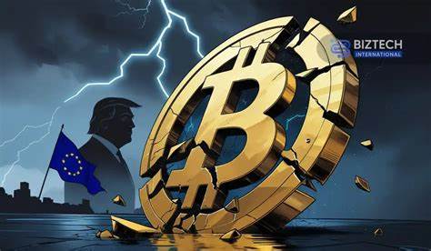 Trump's tariff threat sends crypto prices falling