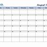August 2025 Monthly Calendar (PDF, Word, Excel) - General Blue