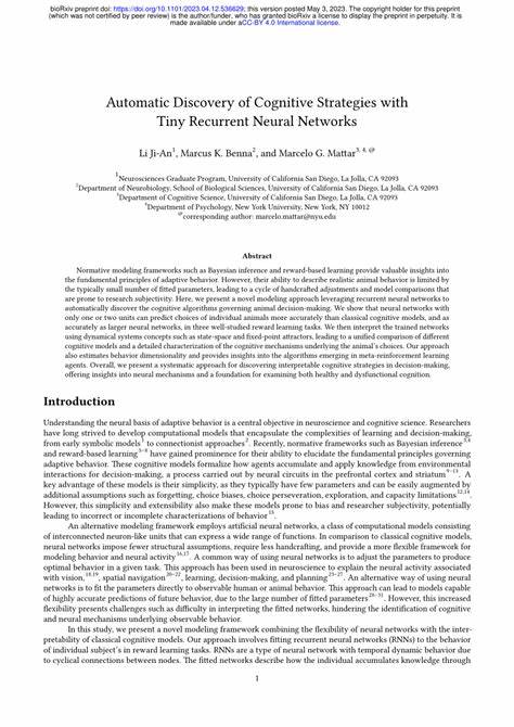 Discovering cognitive strategies with tiny recurrent neural networks
