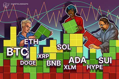  Price predictions 8/1: BTC, ETH, XRP, BNB, SOL, DOGE, ADA, HYPE, XLM, SUI 