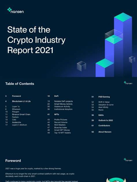 Nansen’s State of The Crypto Industry Report 2021 - Nansen
