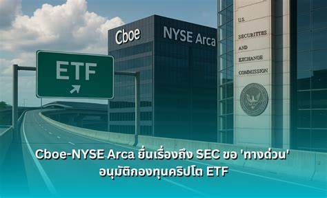 Cboe, NYSE Arca move to streamline crypto ETF listings with SEC rule change request