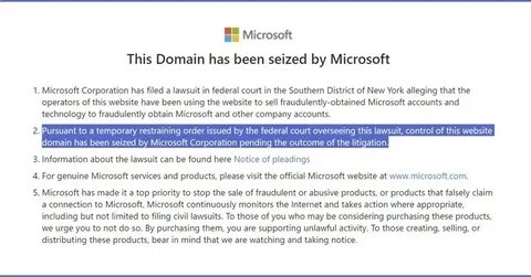 Microsoft seized the US infrastructure of the Storm-1152 cybercrime group - Security Affairs