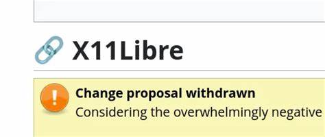Proposal to Ship XLibre as X11 Server Packages on Fedora Linux Is Withdrawn
