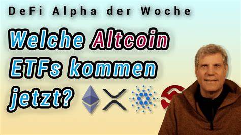 Massive Zuflüsse in ETF-ETFs: Kommt jetzt die Altcoin Season?