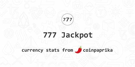 Jackpot Price: 777 Live Price Chart, Market Cap & News Today - CoinGecko Buzz