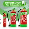 New lithium batteries have built-in fire extinguishers