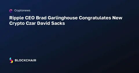 Crypto czar David Sacks laments US government's previous management of bitcoin holdings - The Block