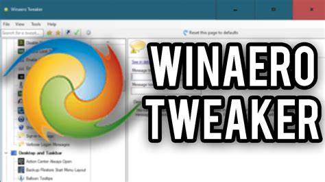 Winaero Tweaker: All-in-one app for tuning Windows
