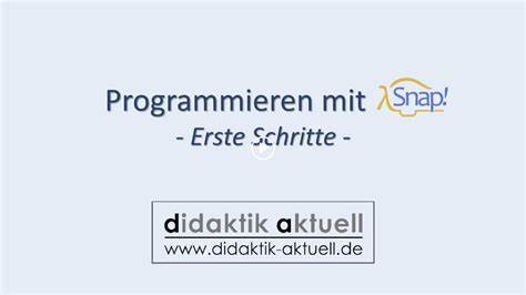 Erste Schritte - Snap Inc