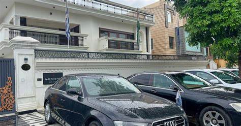 For One Man, It Didn't Take Much to Make an Embassy in India