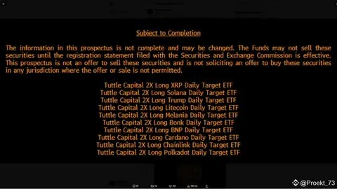 News Explorer — Tuttle Capital Files for ETFs to Include Leveraged Products for Crypto, Including Chainlink and Cardano - Decrypt