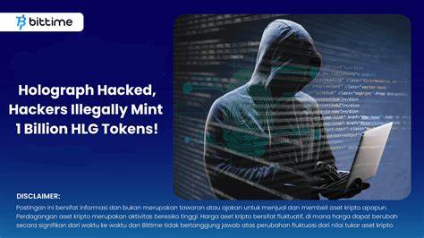 Holograph Compromised: HLG Value Plummets as Hacker Illegally Mints 1 Billion Tokens - Bitcoin.com News